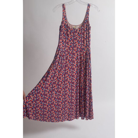 Boden Petronella Flamingo Midi Dress with pockets!! - Picture 3 of 7